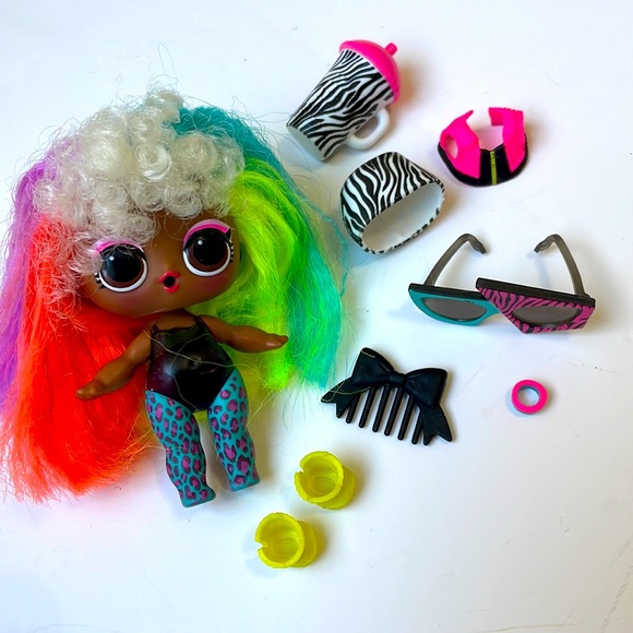 LOL Valley B.B. Make Over Series Hair Goals Doll Collectible - Picture 2 of 15